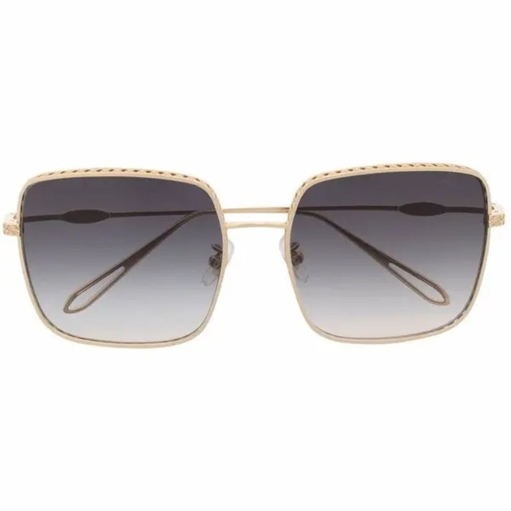 Chopard Square-Frame Sunglasses - Gold - image 1